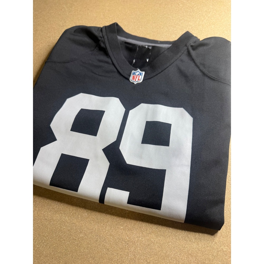 Nike NFL Oakland Raiders Amari Cooper 89 Jersey Mens XL Black Football Y2k